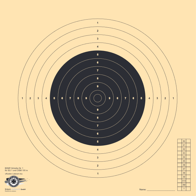 Zielscheibe SG-1